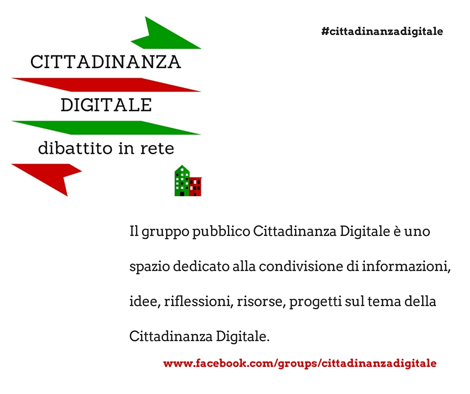 CITTADINANZA DIGITALE Sandra Troia